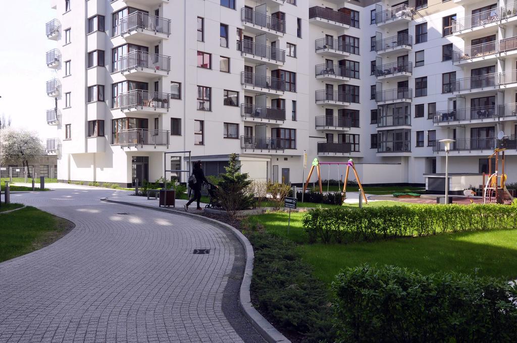 Prudentia Apartments Wola Warschau Exterior foto